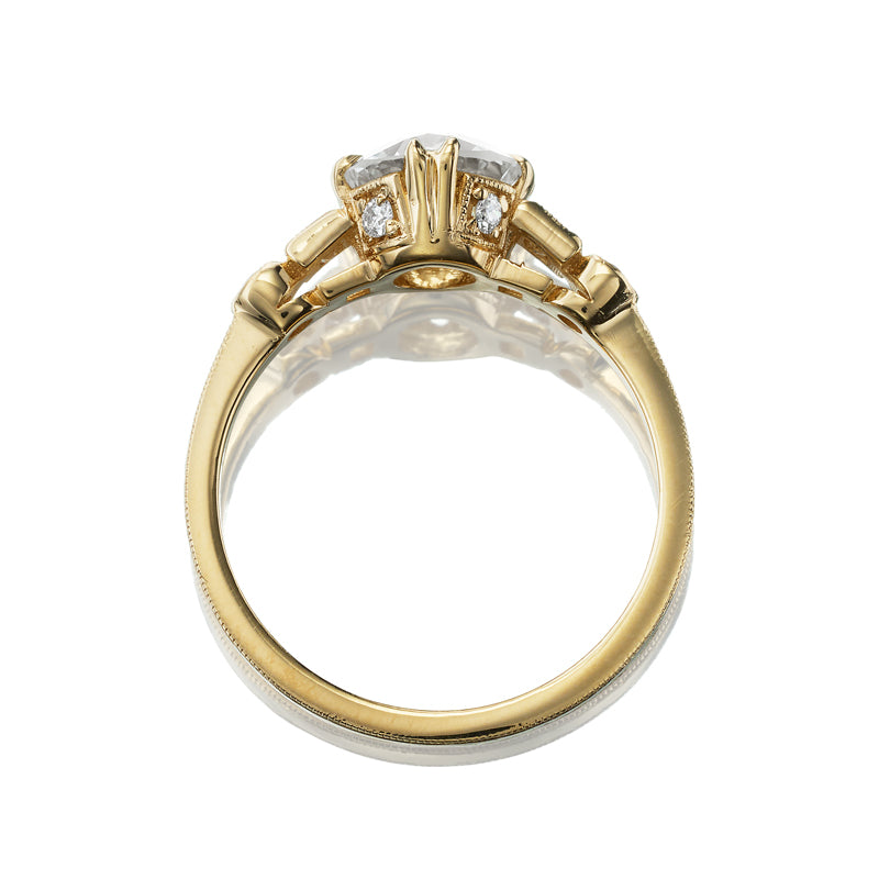 1-2 Carats vintage engagement ring