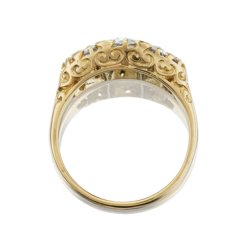 Less than 1  vintage engagement ring