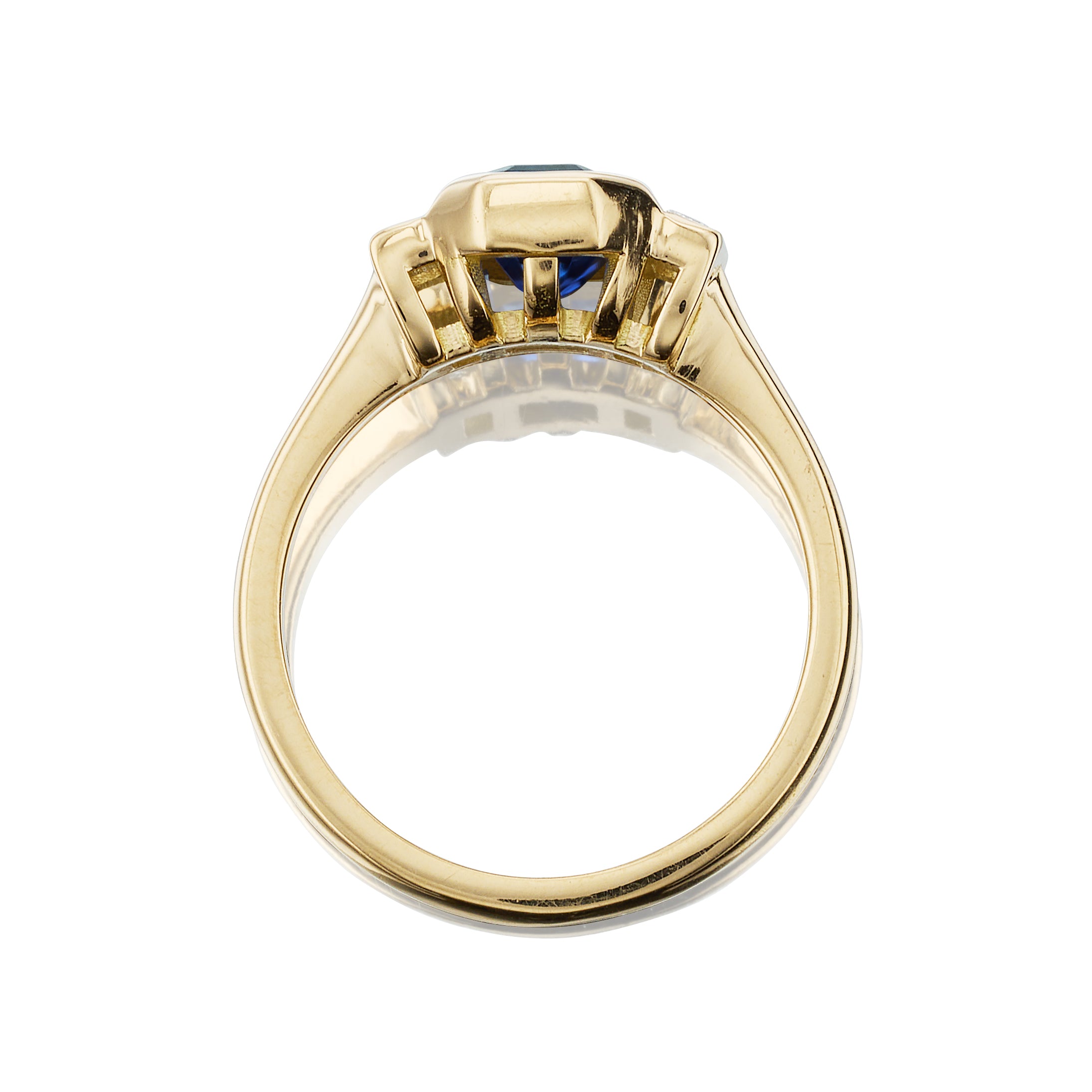 1-2 Carats gemstones  vintage engagement ring