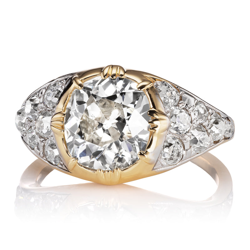 2-3 Carats vintage engagement ring