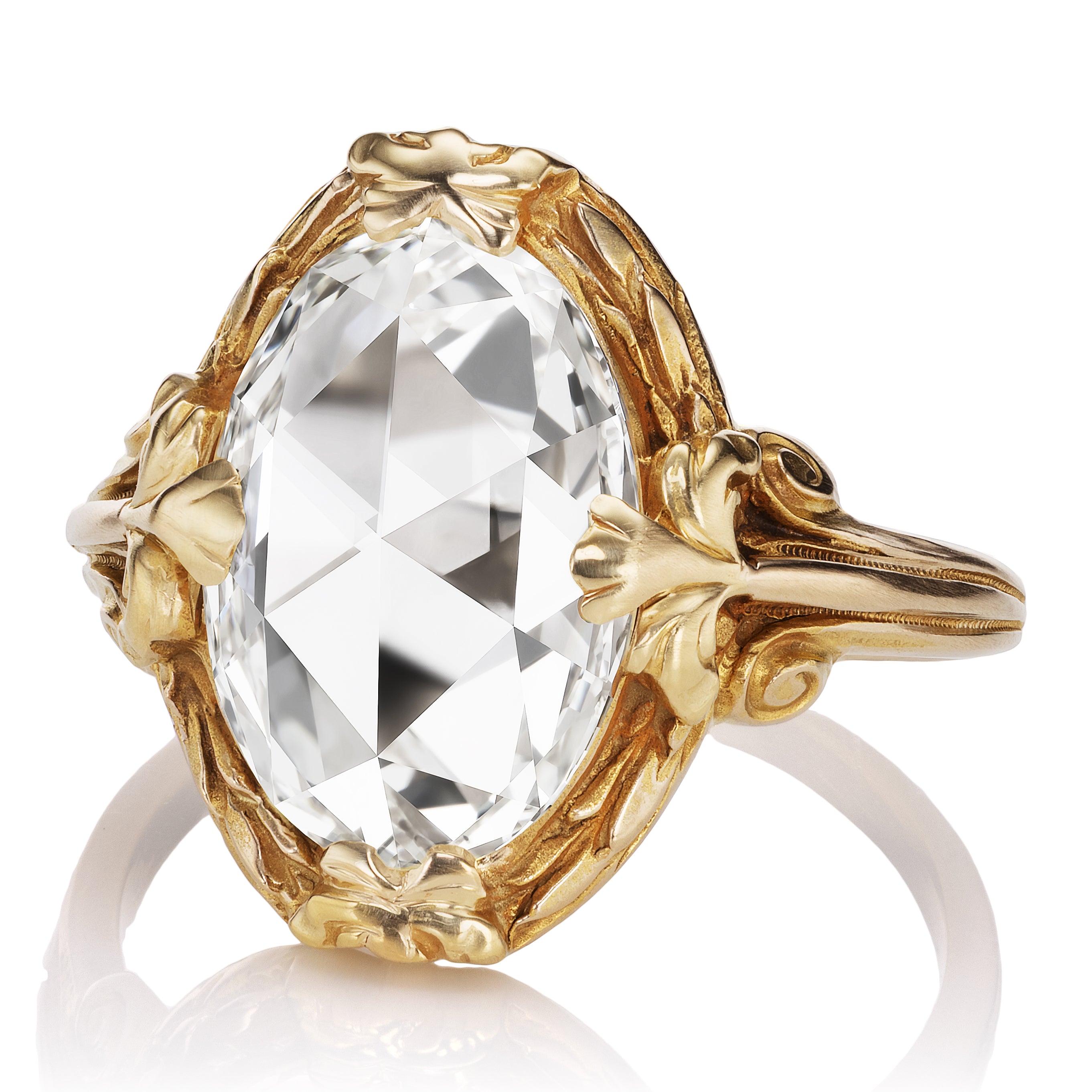 3-4 Carats vintage engagement ring