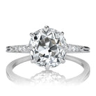 Beautiful 2.93ct Elongated Old Mine Cut Diamond