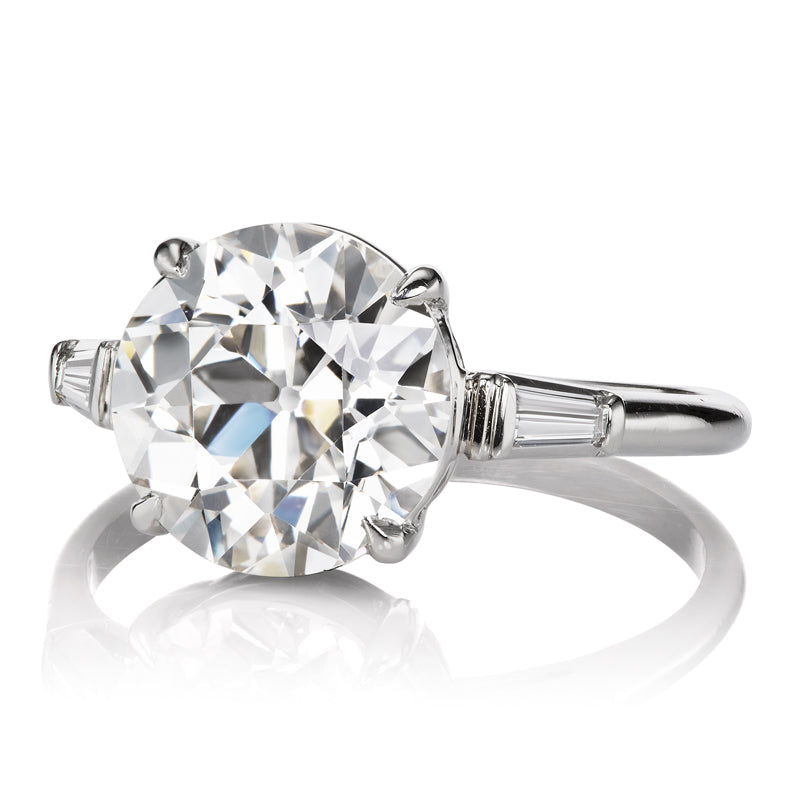 3-4 Carats vintage engagement ring