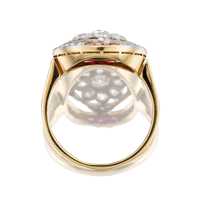 G-H-I color SI-I clarity diamond Rings