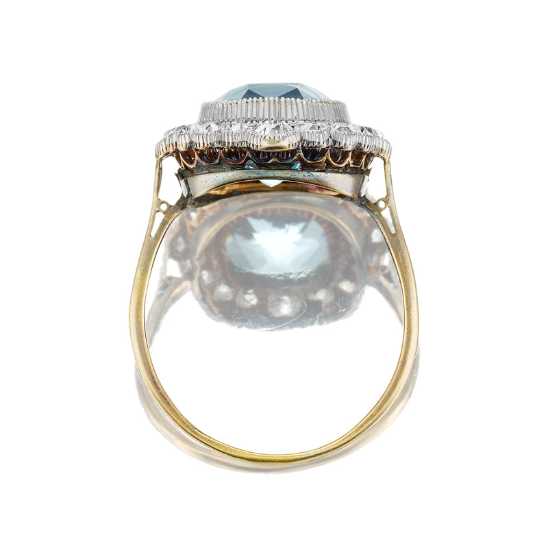 5+ Carats gemstones  vintage engagement ring