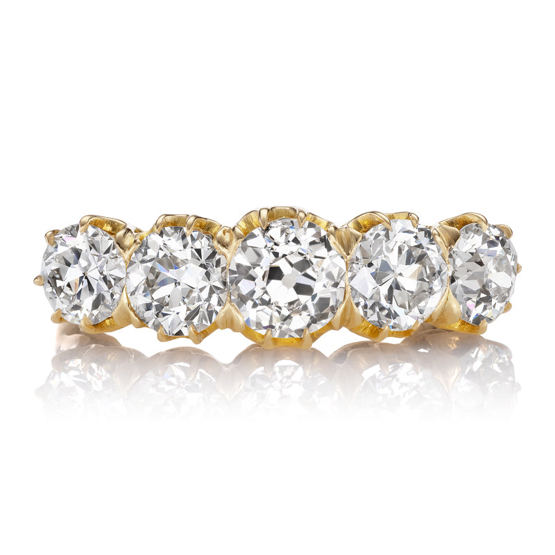 Antique 5 OEC Diamond Band