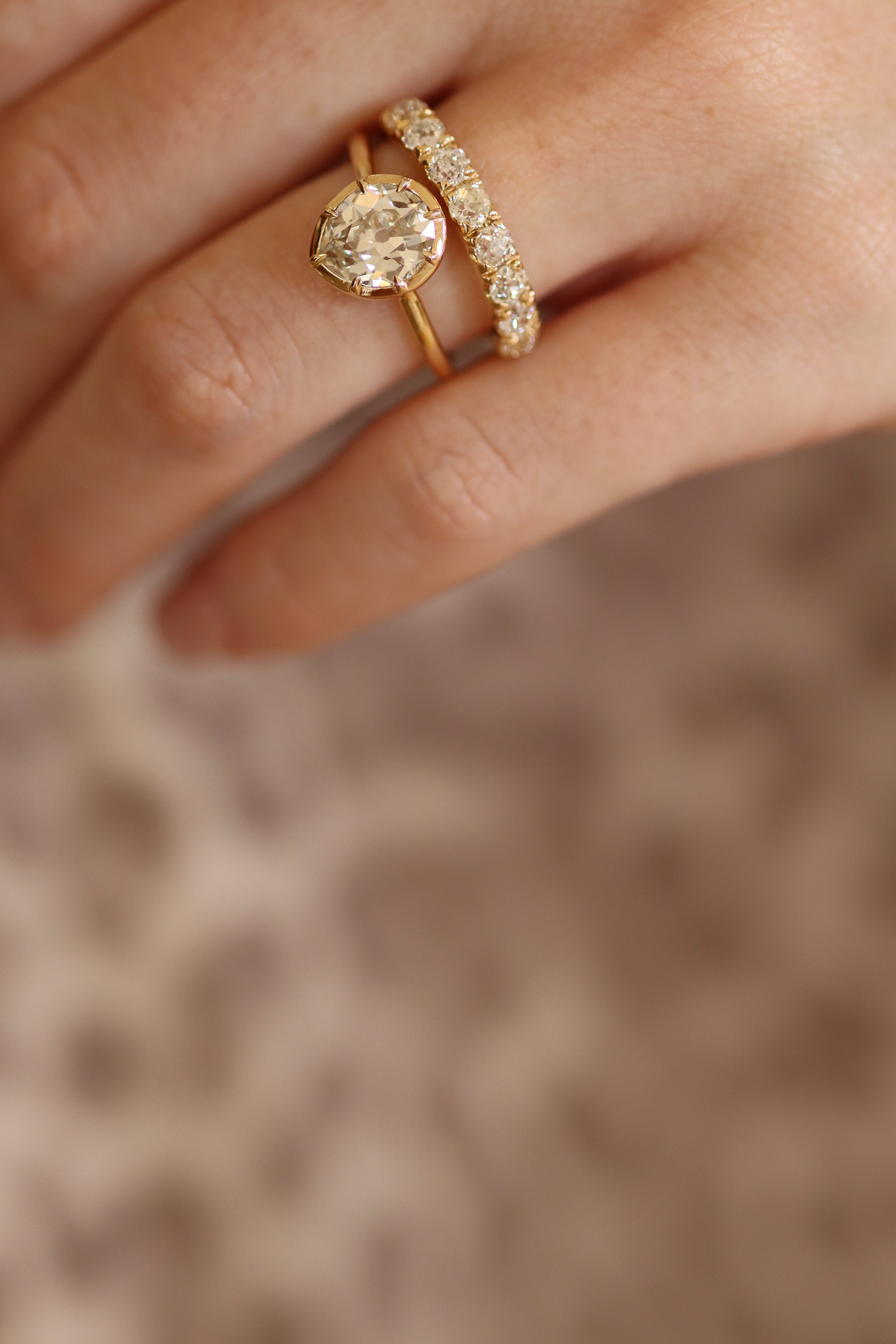 1-2 Carats vintage engagement ring