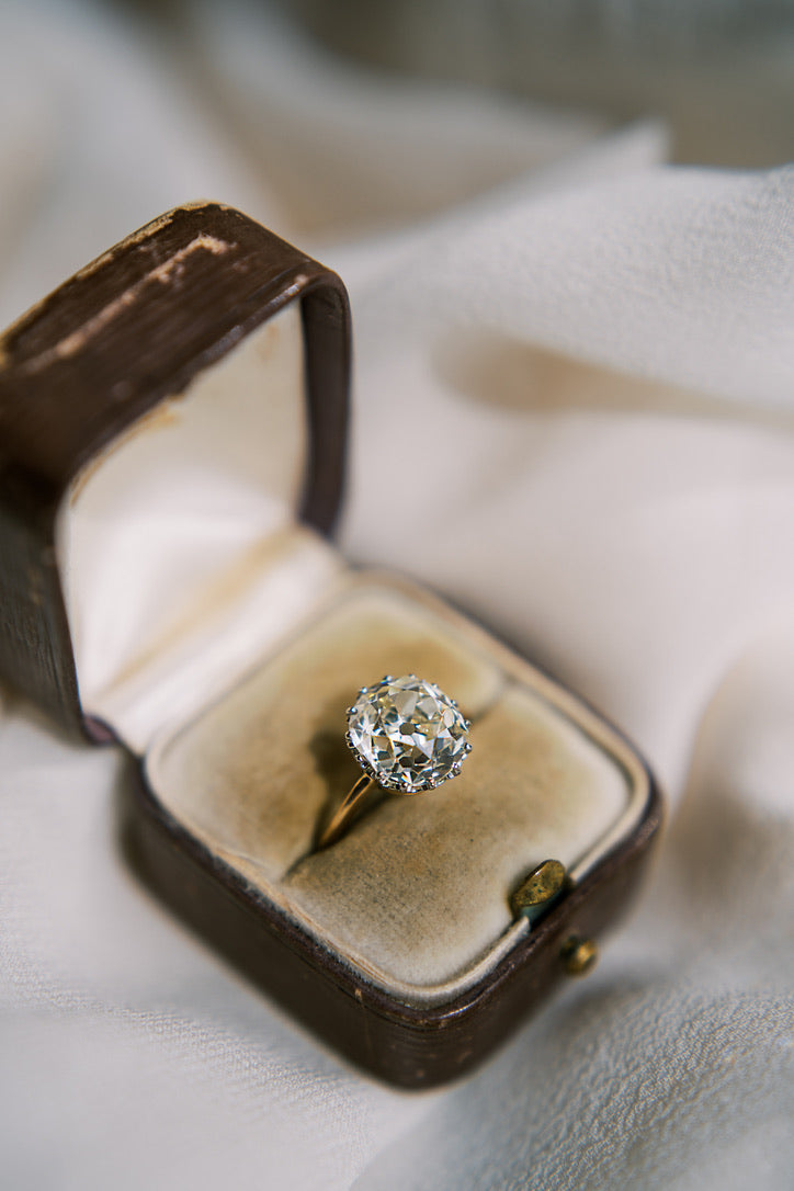 Old Mine cut diamond 