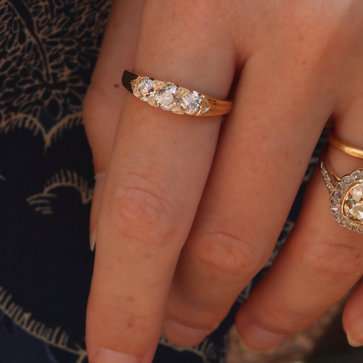 AB MADE diamond engagement ring