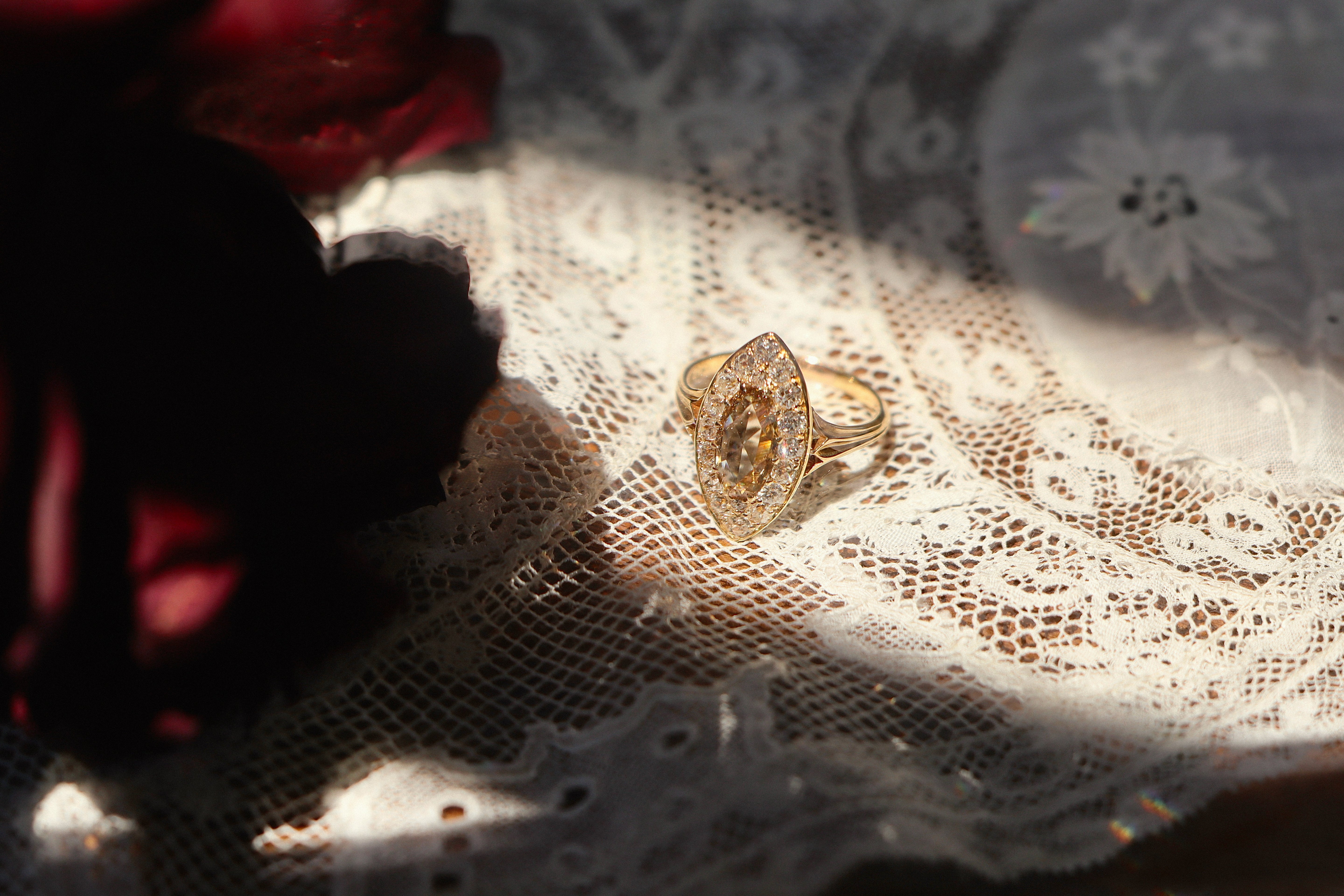 one-of-a-kind vintage Ringss by Andria Barbone 