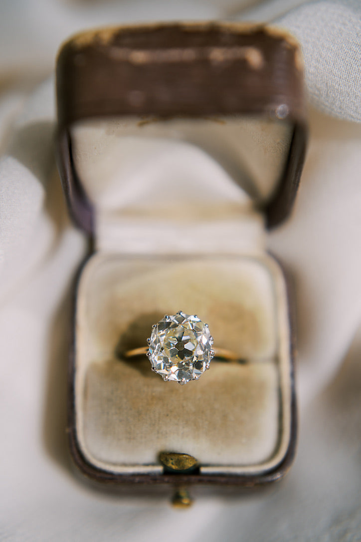 Old Mine cut diamond 