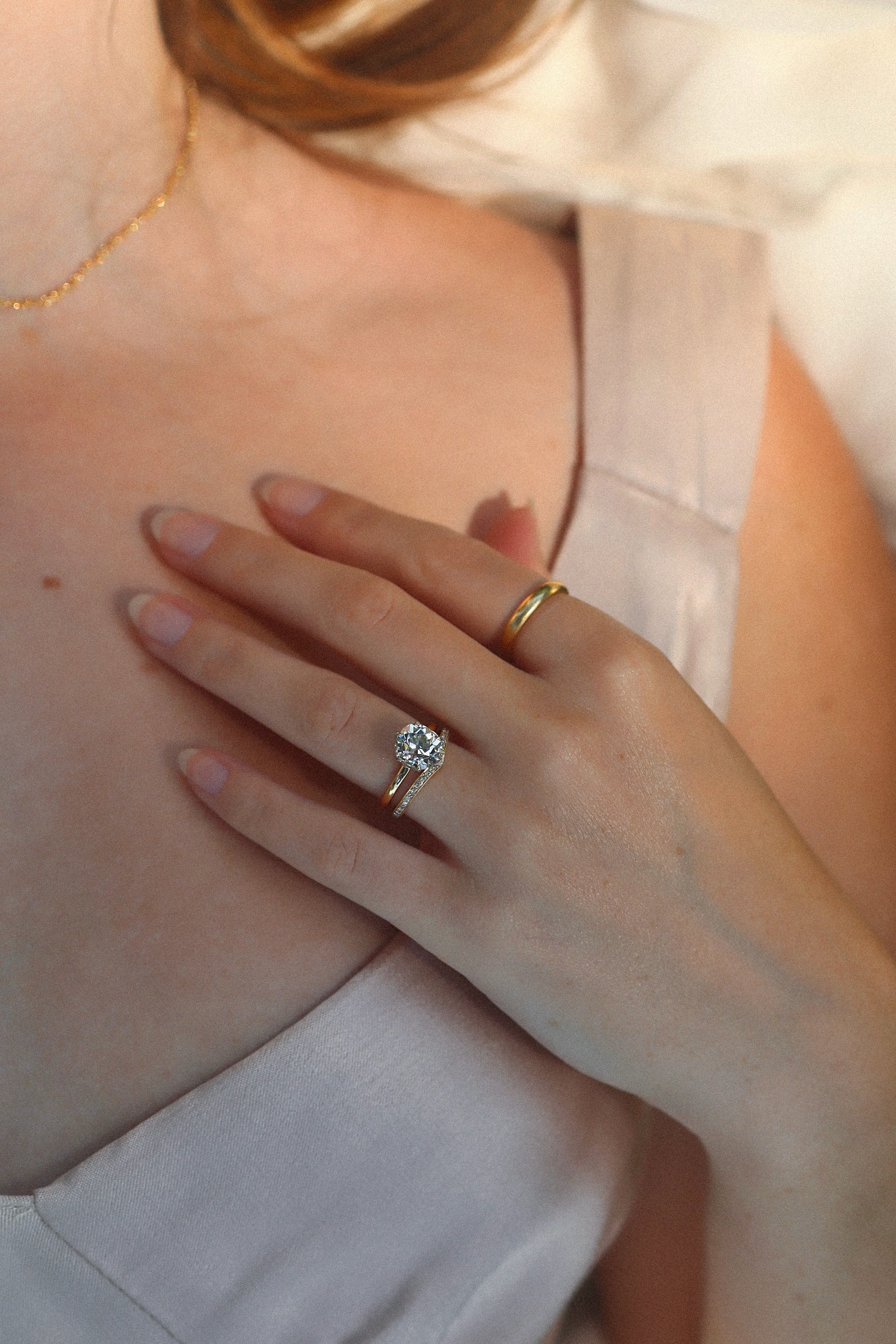 Old Mine cut diamond Rings