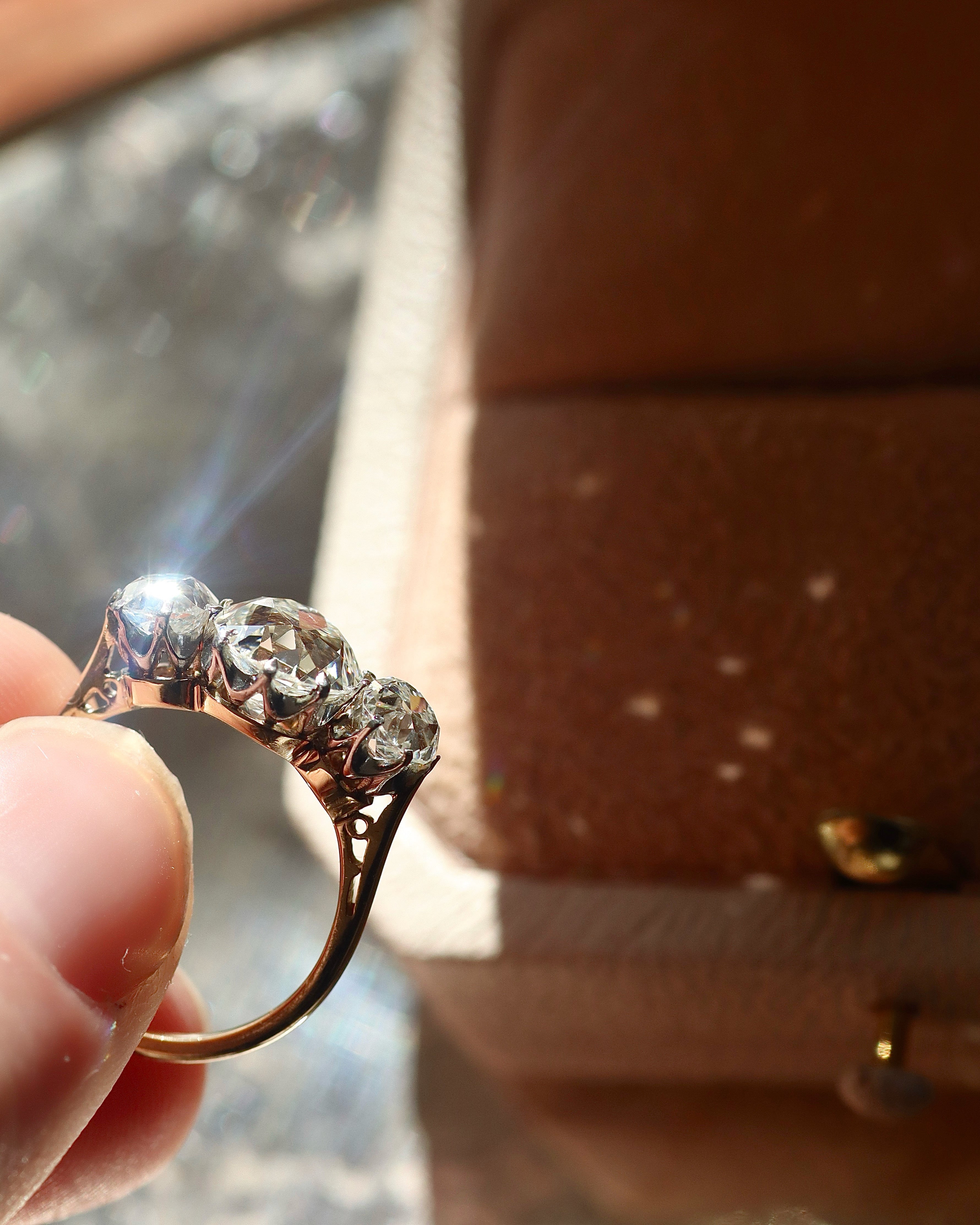 2-3 CaratsSolitaire Band diamond Rings for sale 