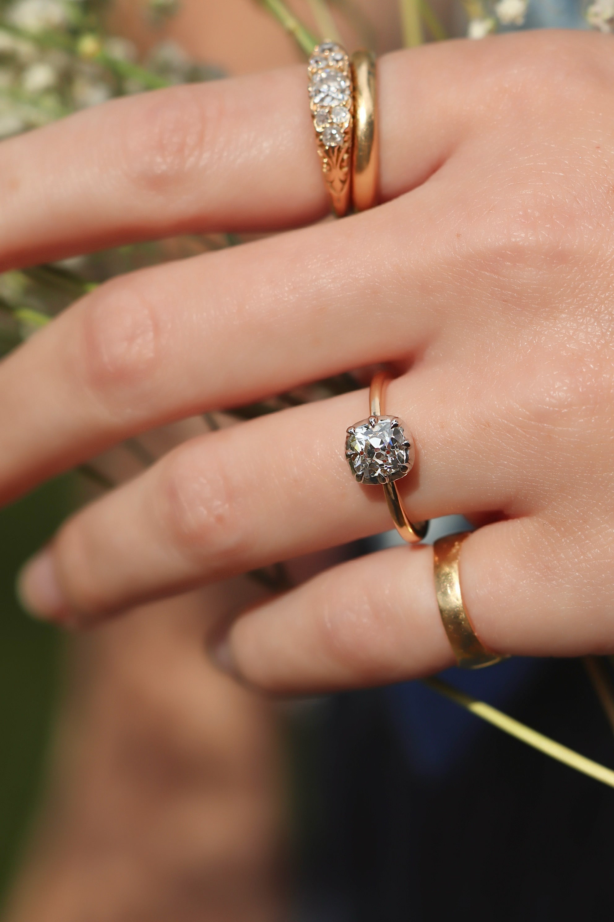 Less than 1 diamond Rings for sale 