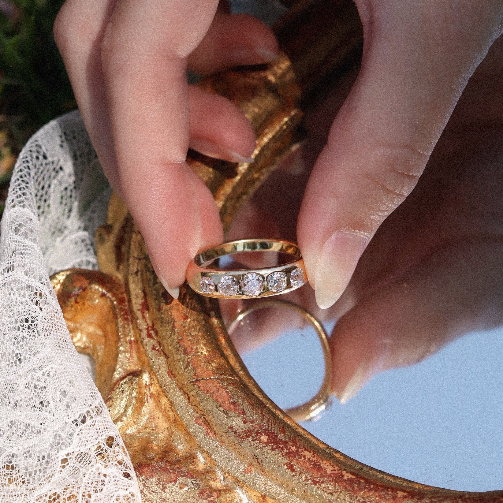 1-2 Carats vintage engagement ring