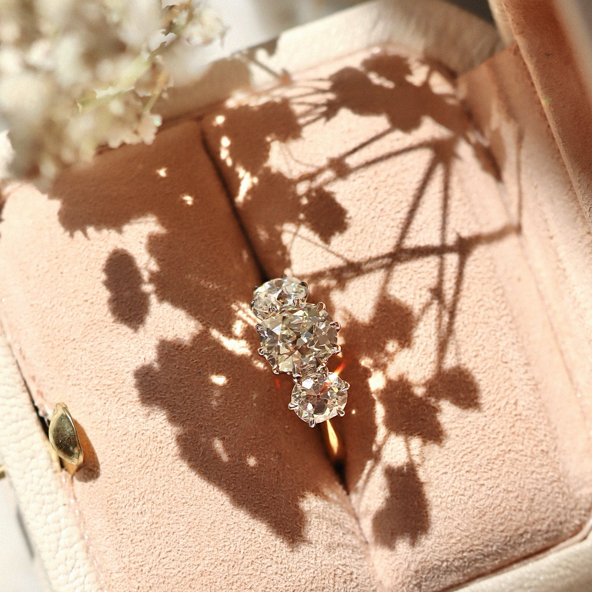 AB MADE diamond engagement ring