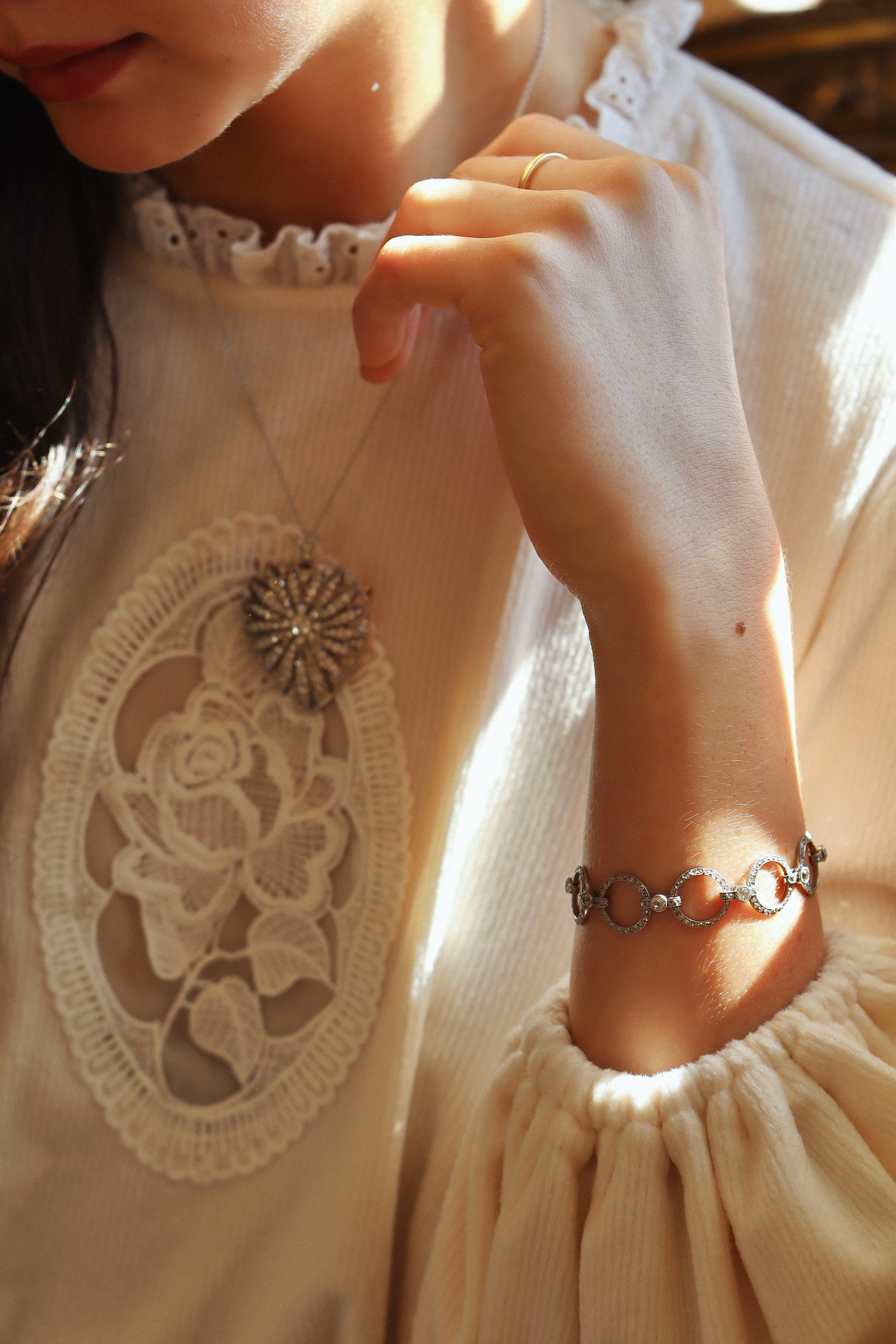 J-K-L color diamond Bracelets