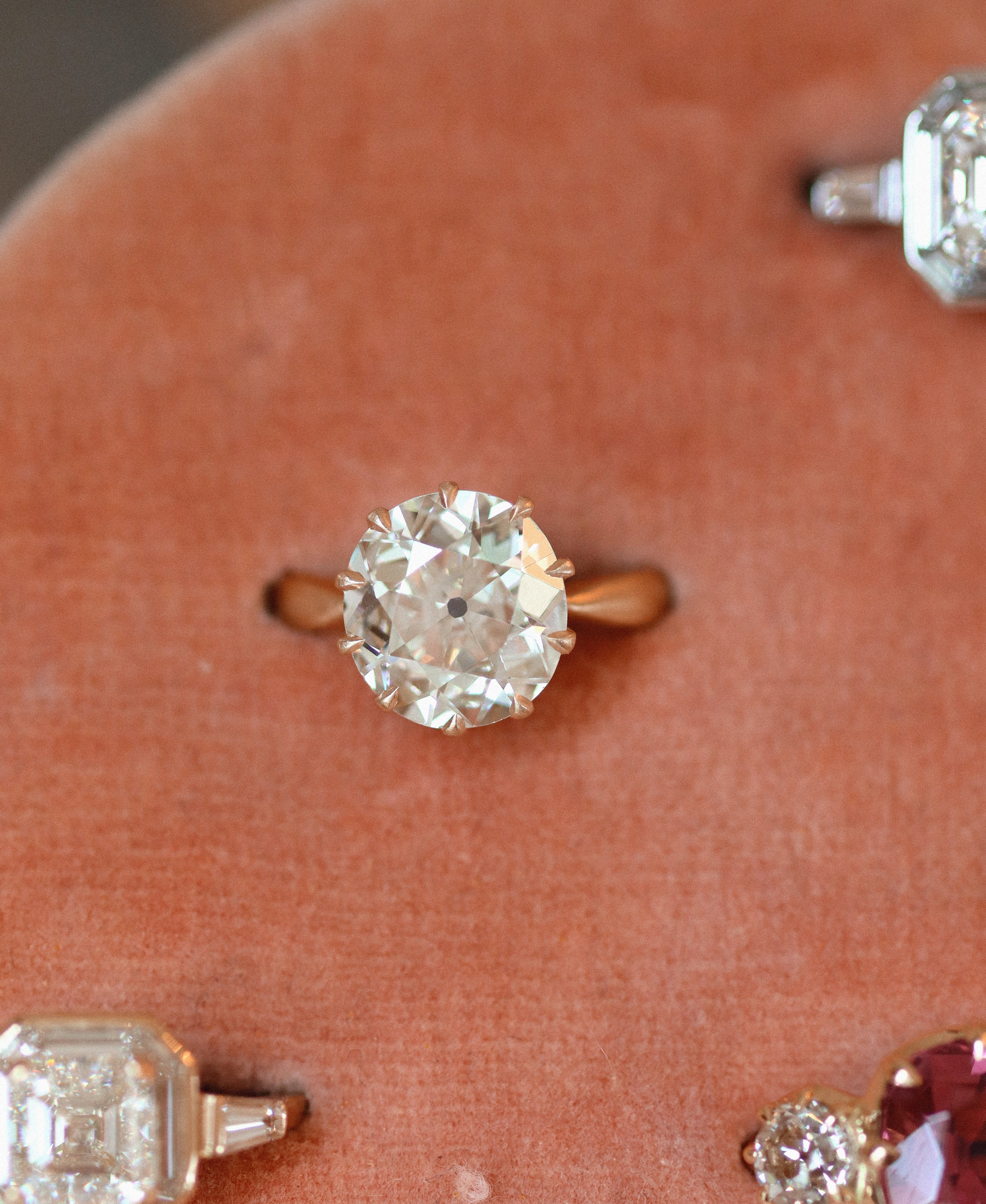 AB MADE diamond engagement ring