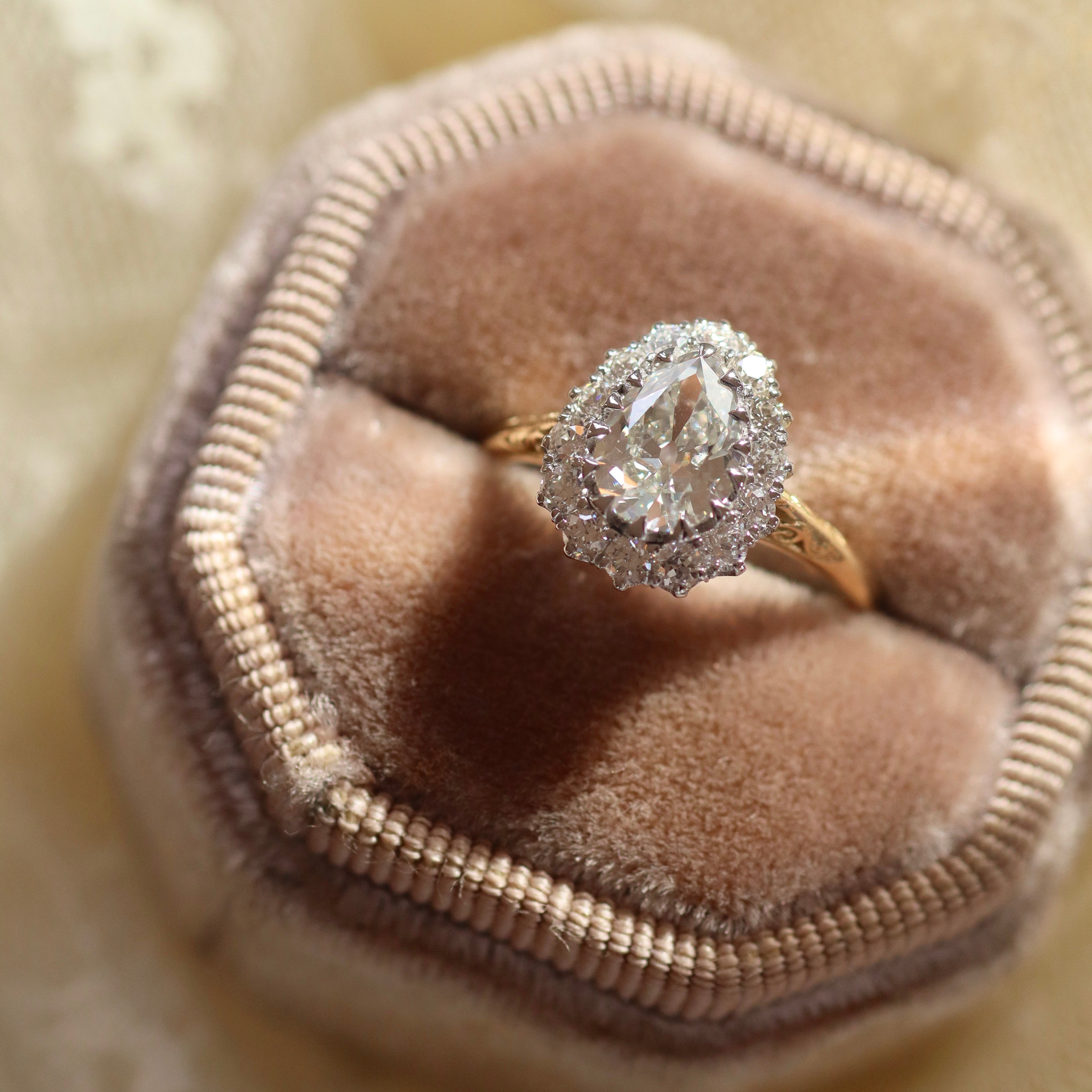 AB MADE diamond engagement ring