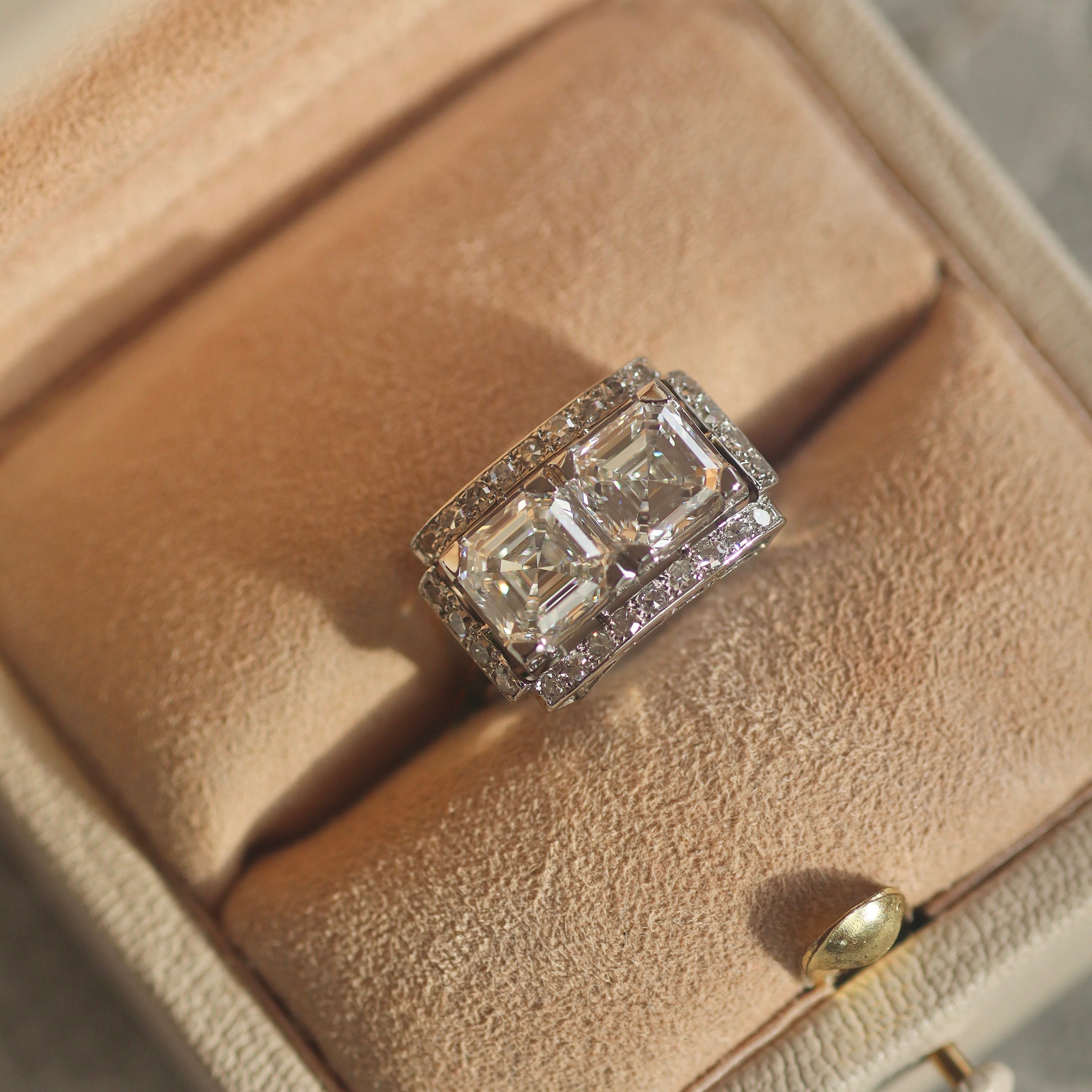 CARTIER diamond engagement ring