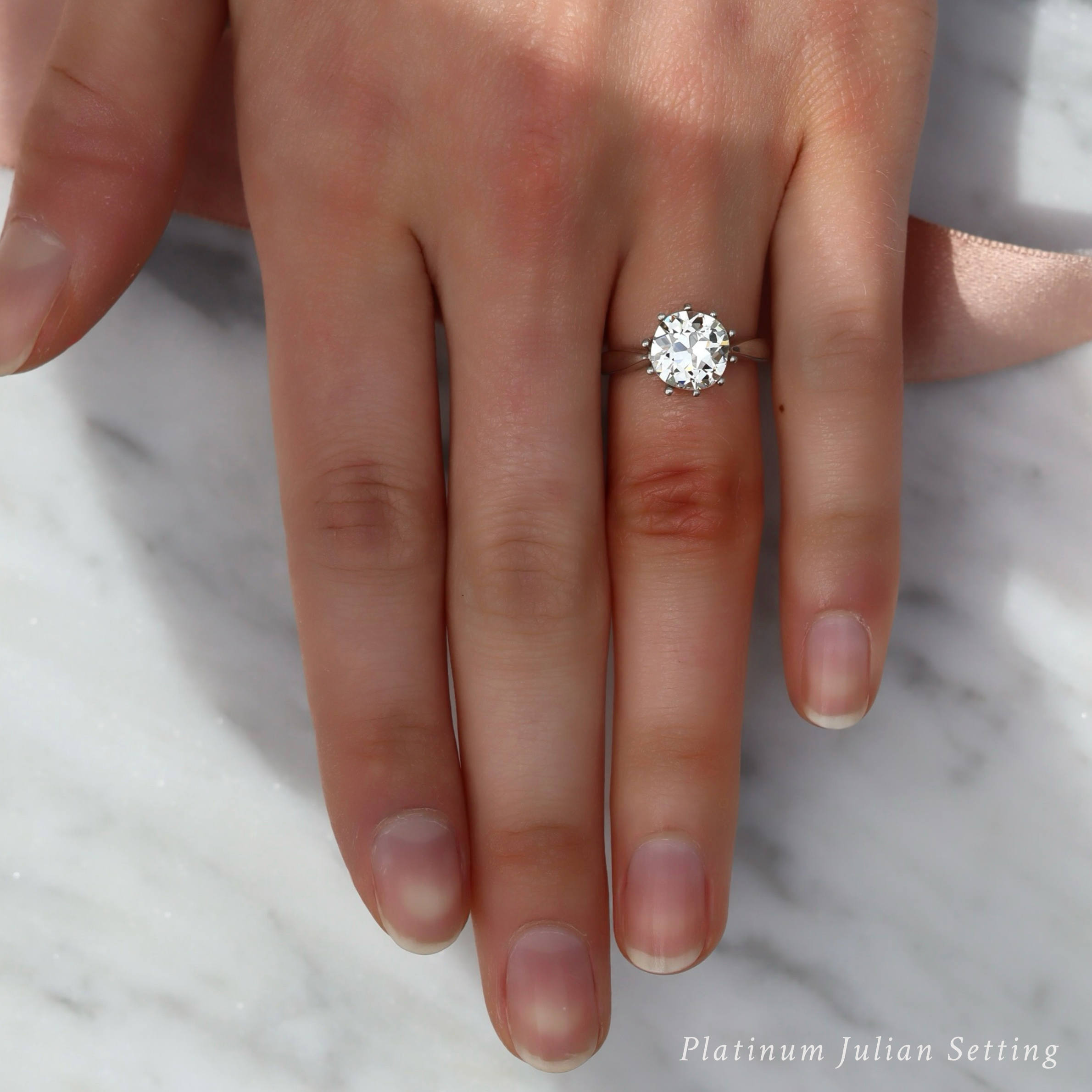2.81 Carat Old Mine Cut Diamond