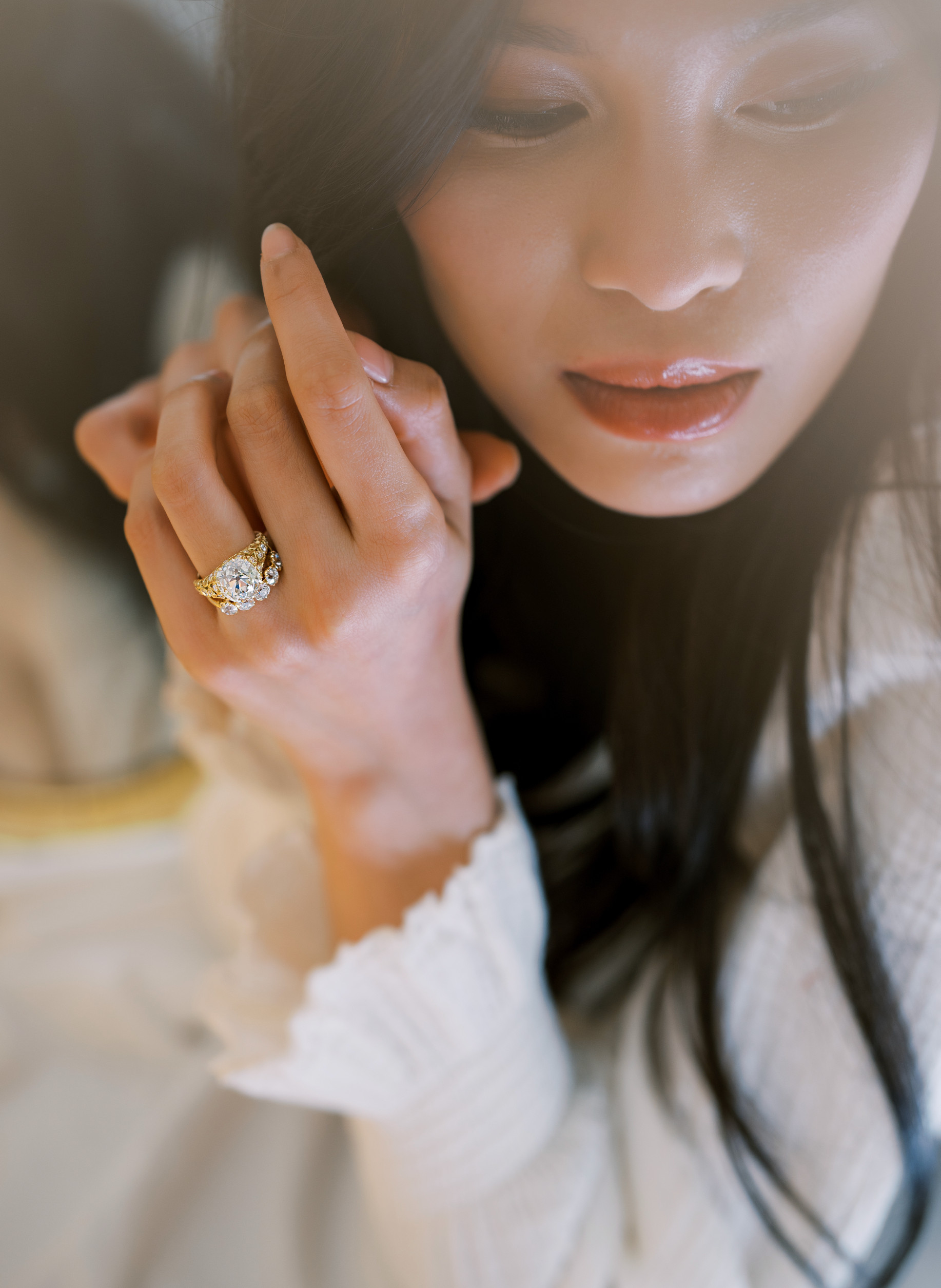 Old Mine cut diamond 