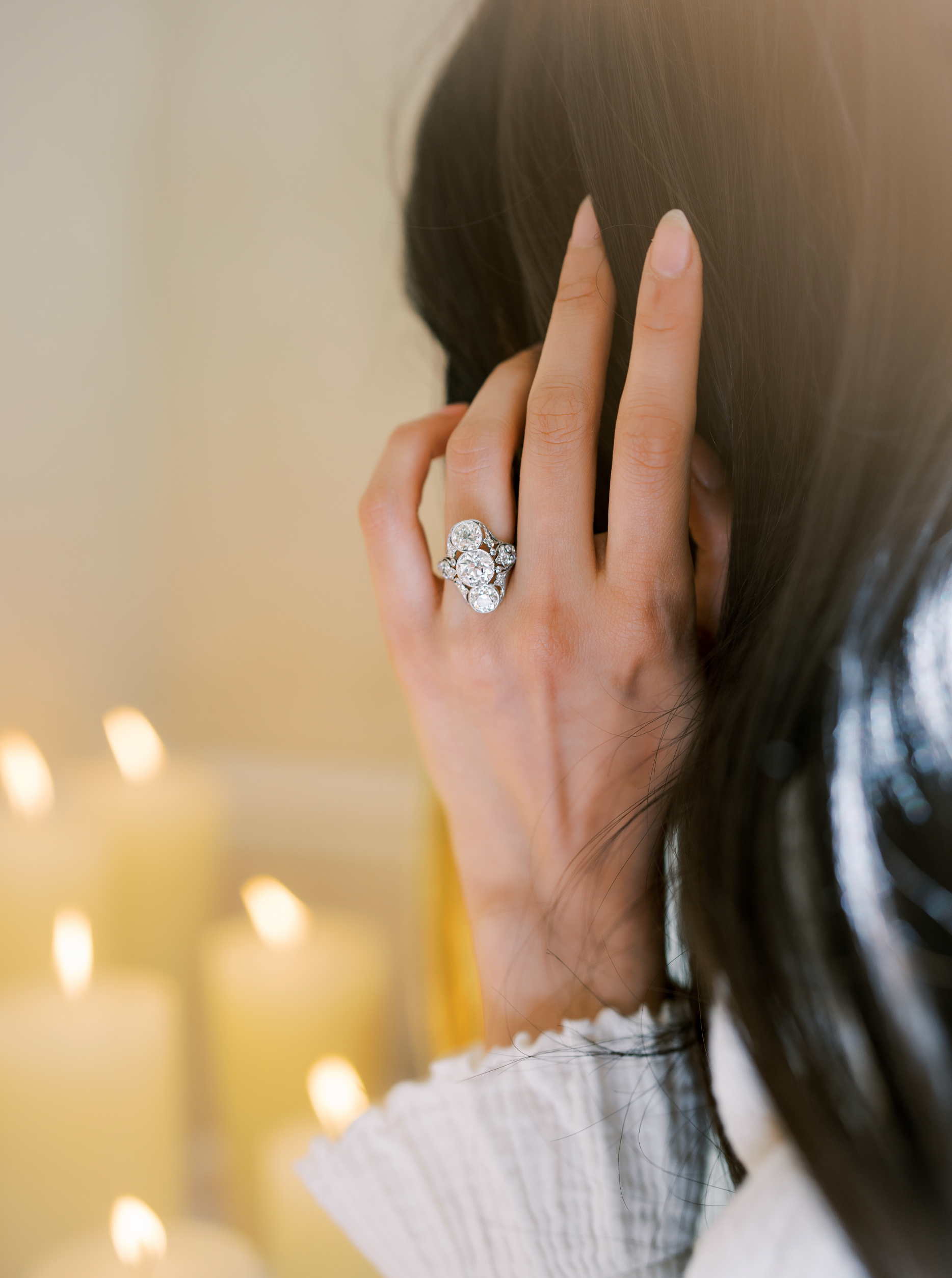 Old European cut diamond 