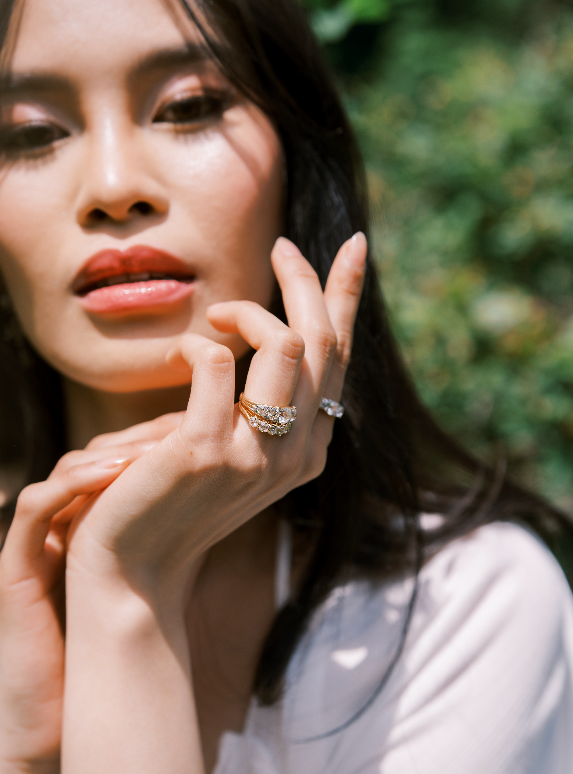 Old Mine cut diamond 