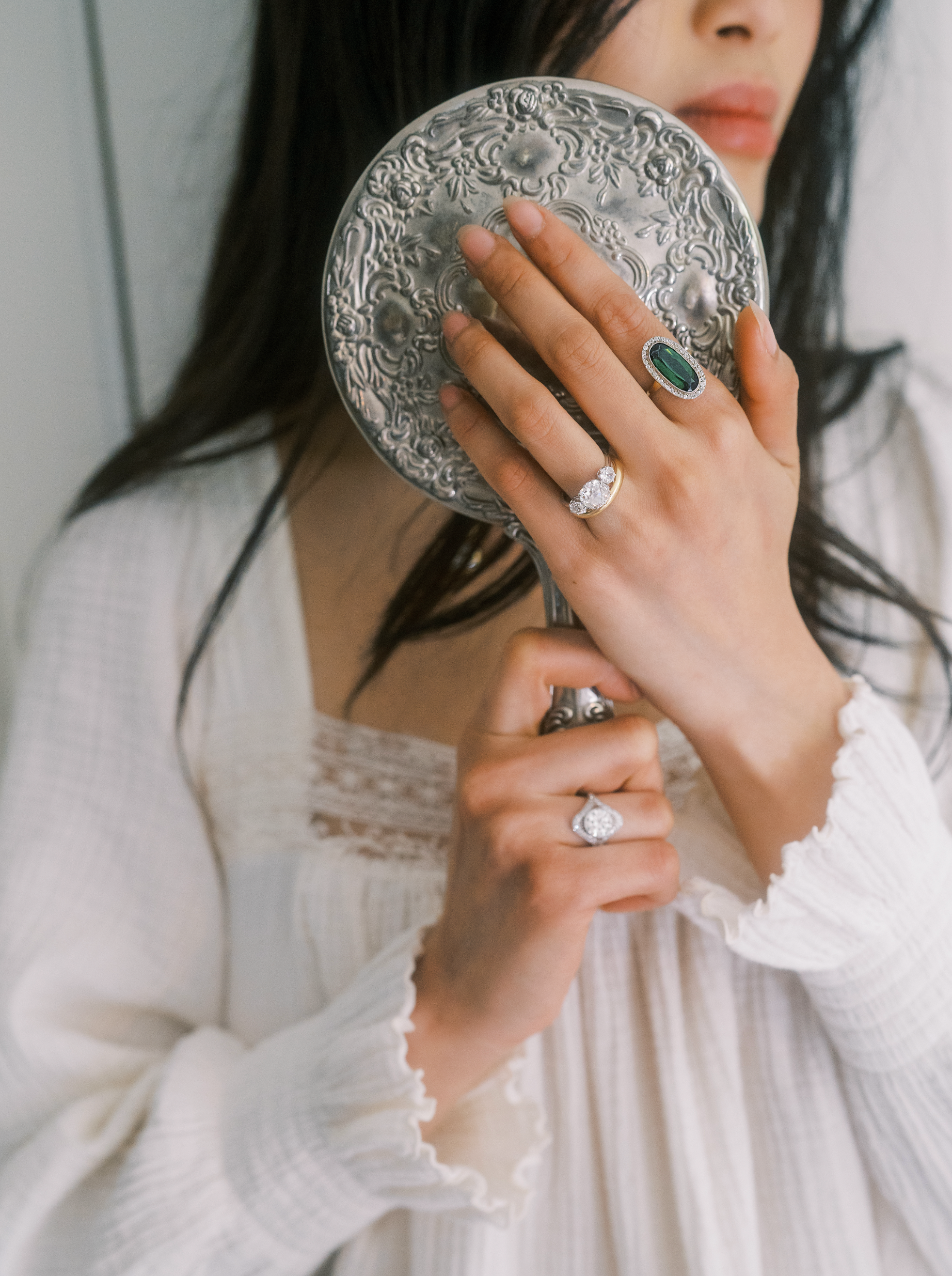 Old Mine cut diamond 