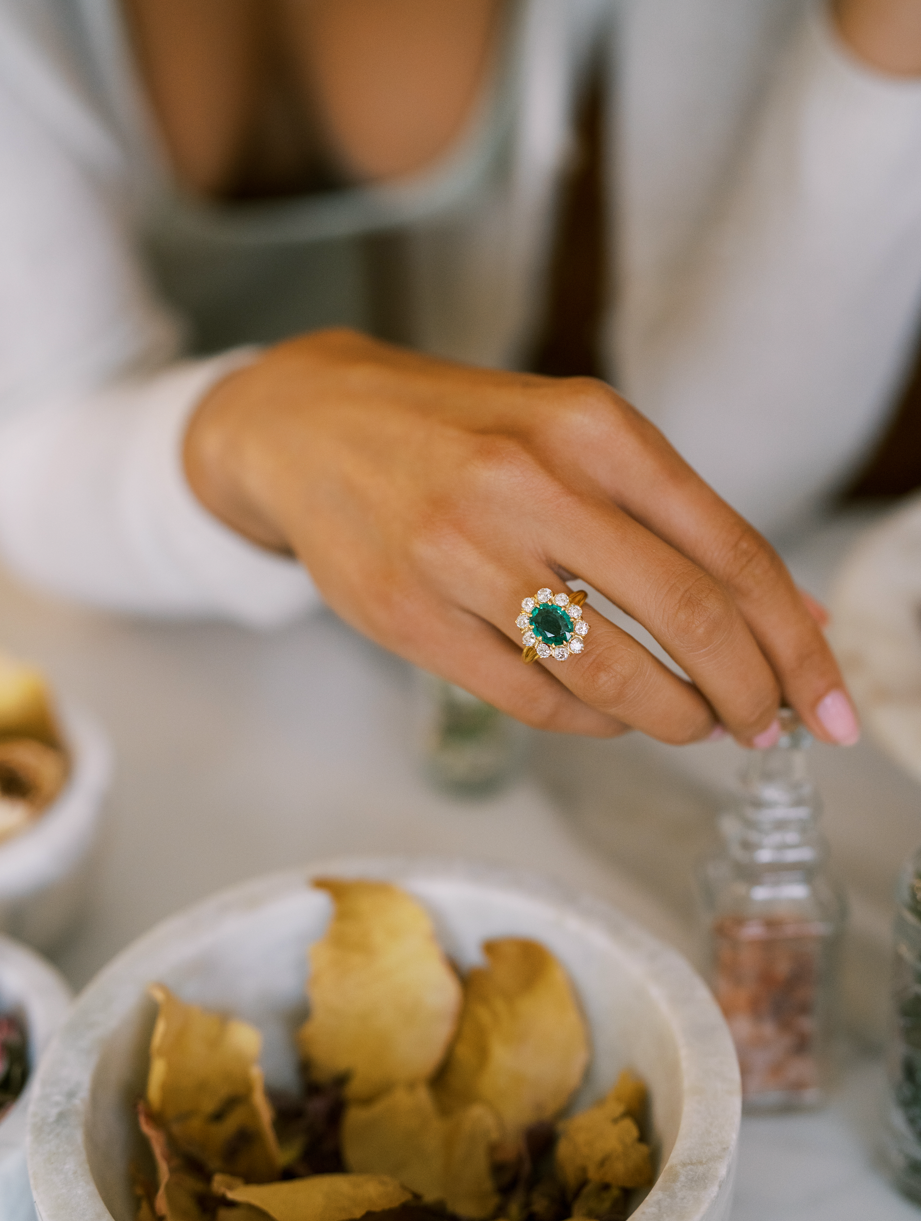 Cocktail Halo Marquise/Oval cut Rings