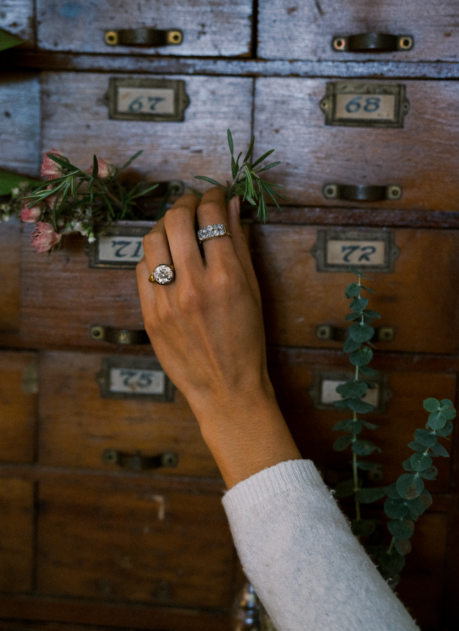 Old European cut diamond 