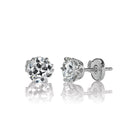 Transitional Cut Diamond Stud Earrings