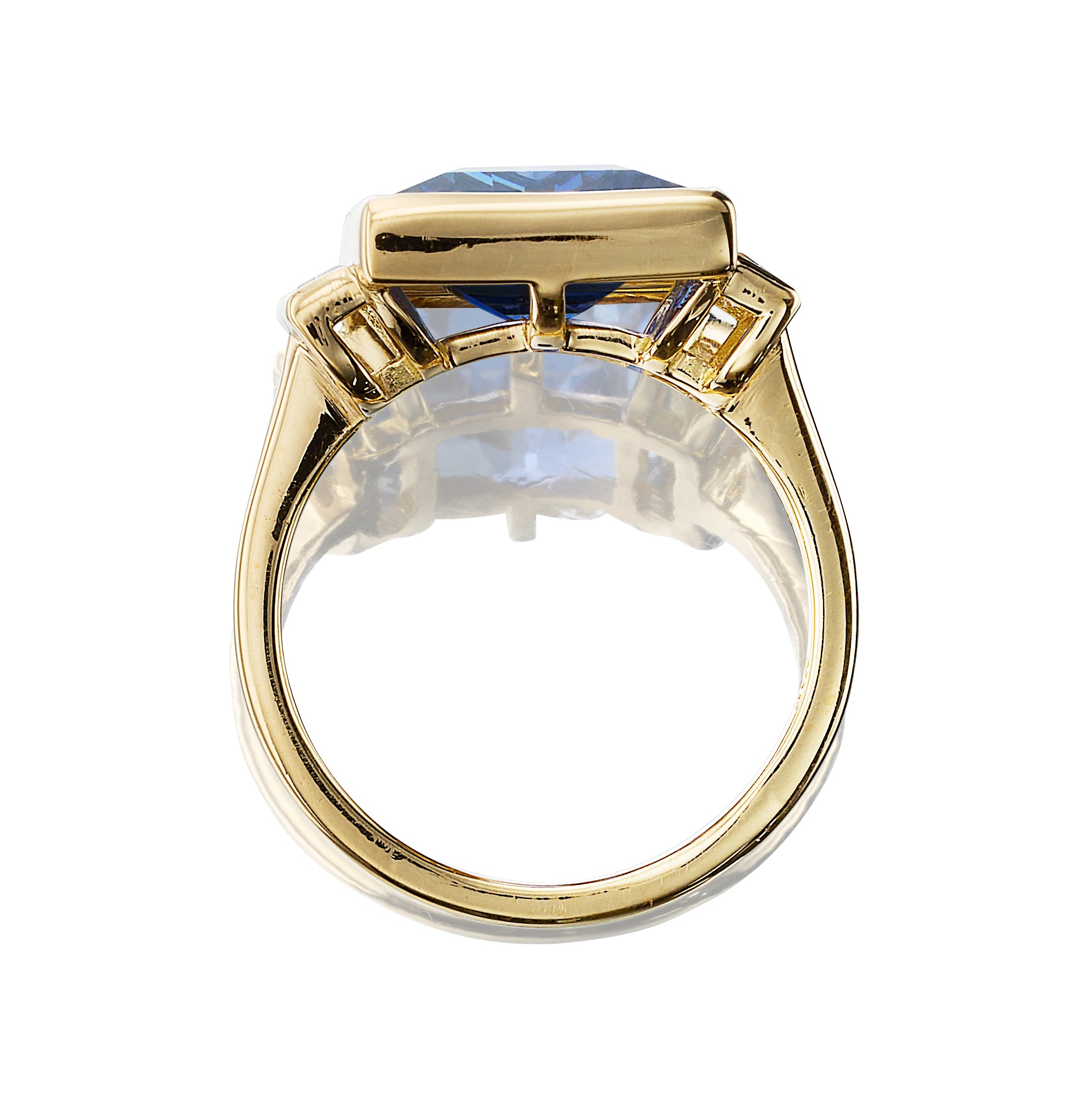 5+ Carats gemstones  vintage engagement ring