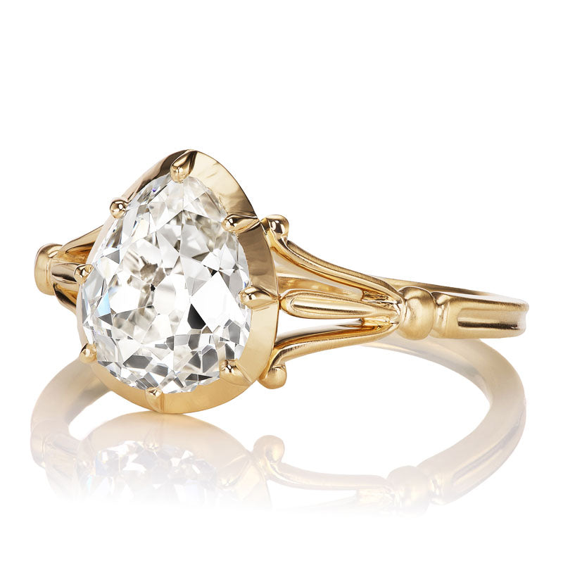 2-3 Carats vintage engagement ring