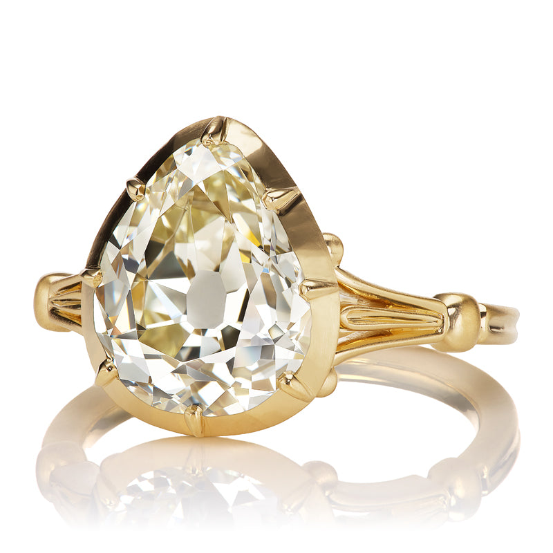 4-5 Carats vintage engagement ring