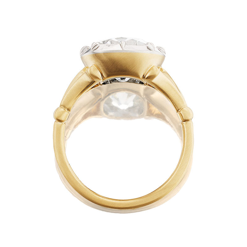 J-K-L color SI-I clarity diamond Engagement Rings