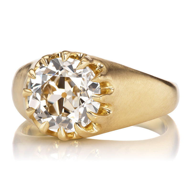 AB MADE diamond engagement ring