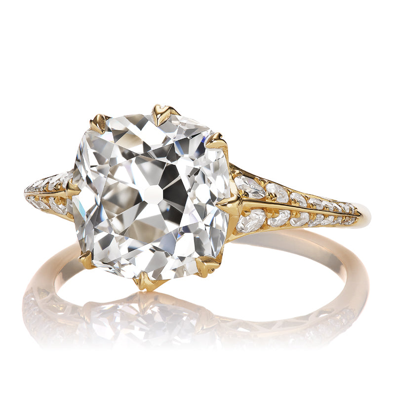3-4 Carats vintage engagement ring