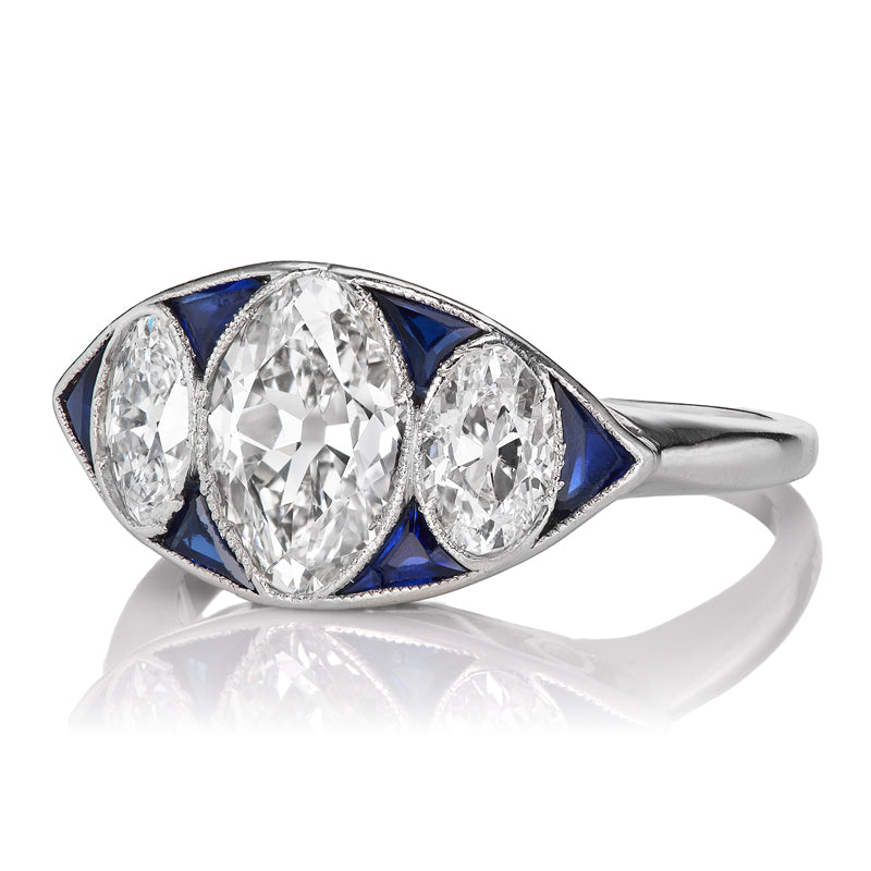 gemstones  vintage engagement ring