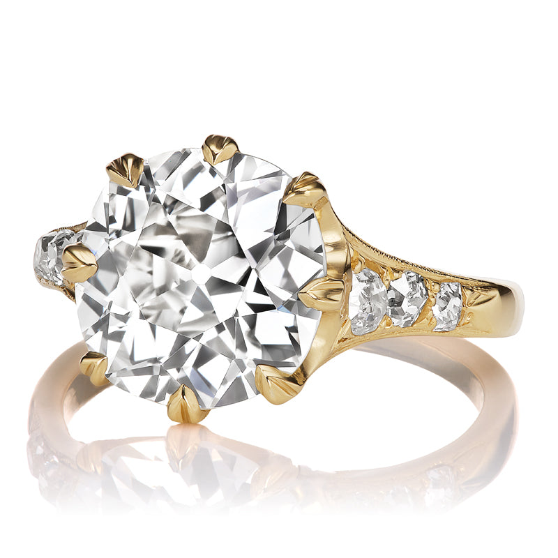 3-4 Carats vintage engagement ring