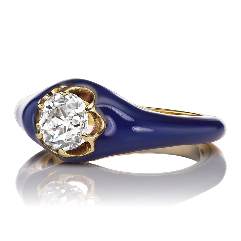 Less than 1  vintage engagement ring