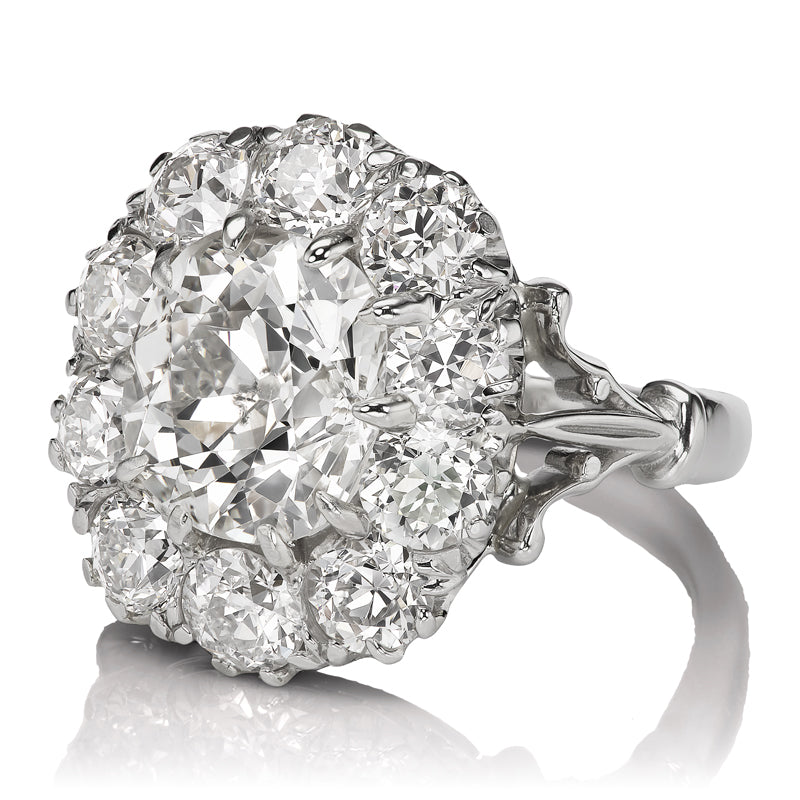 3-4 Carats vintage engagement ring