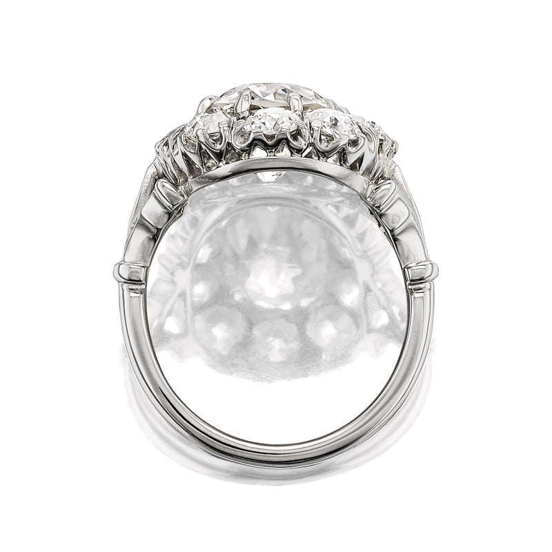 J-K-L color SI-I clarity diamond Engagement Rings