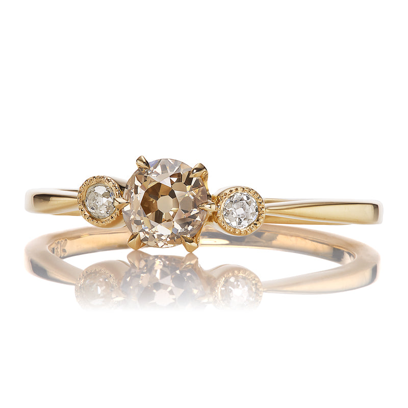 Less than 1  vintage engagement ring