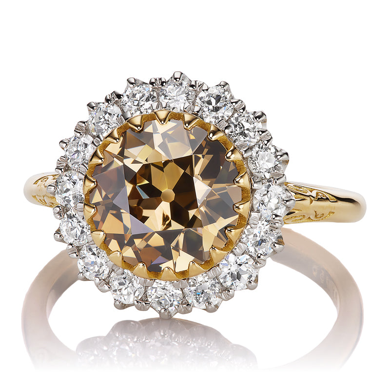 2-3 Carats vintage engagement ring