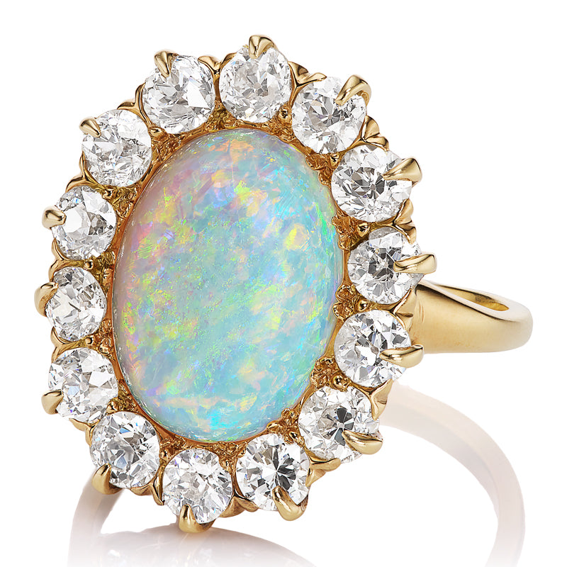 gemstones  vintage engagement ring