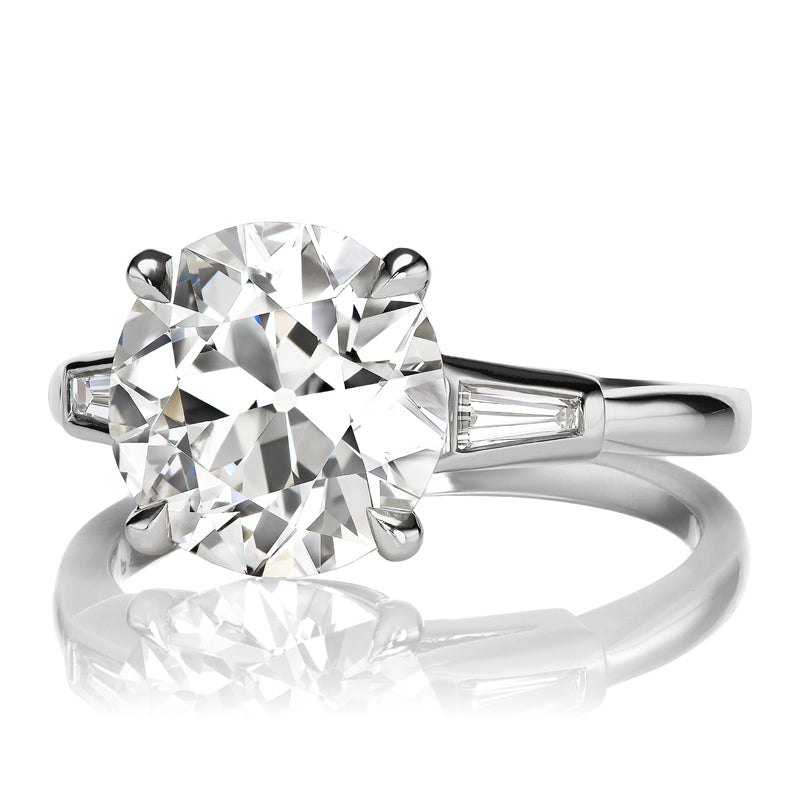 3-4 Carats vintage engagement ring