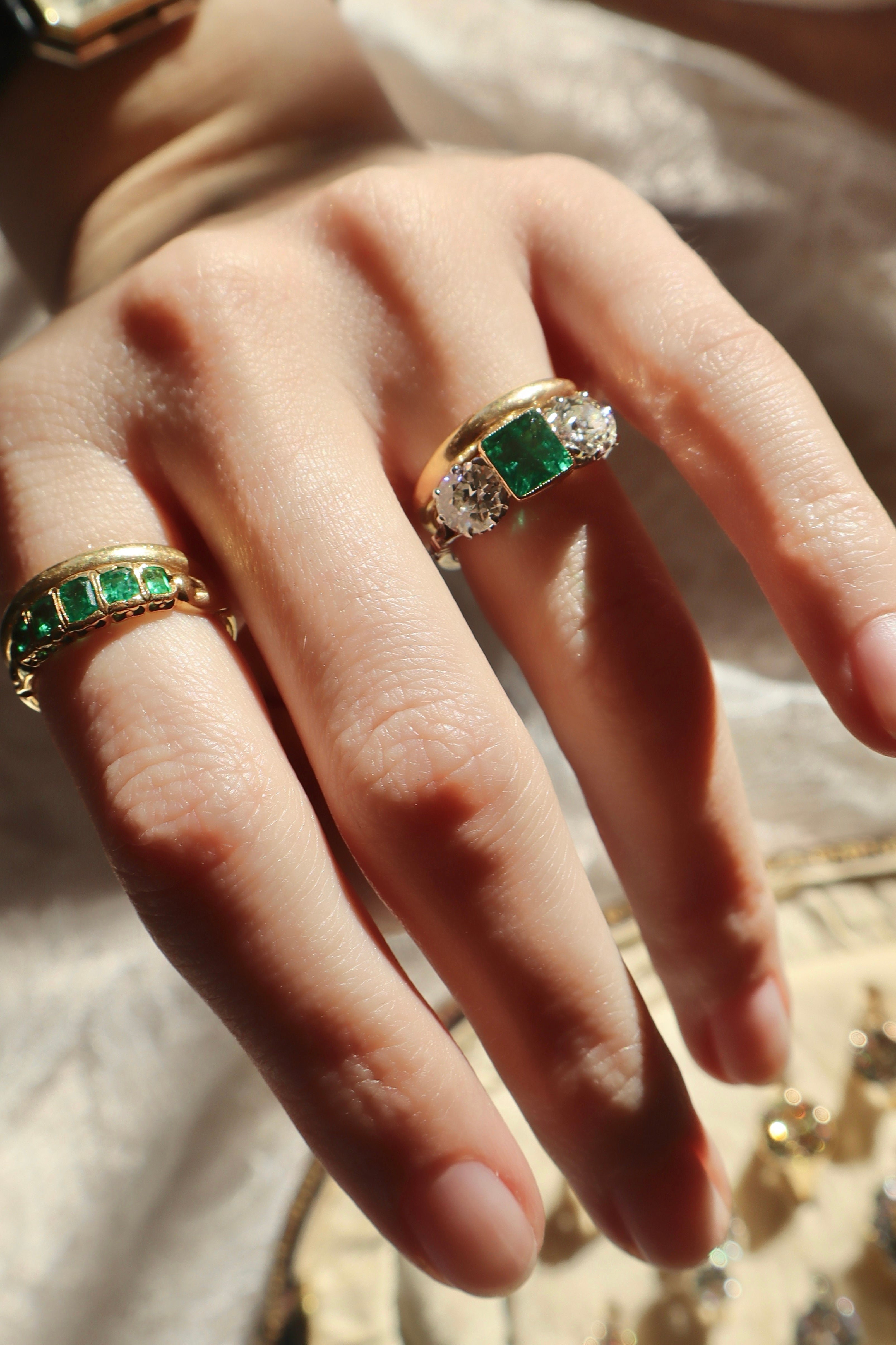 1-2 CaratsSolitaire Band diamond Rings for sale 