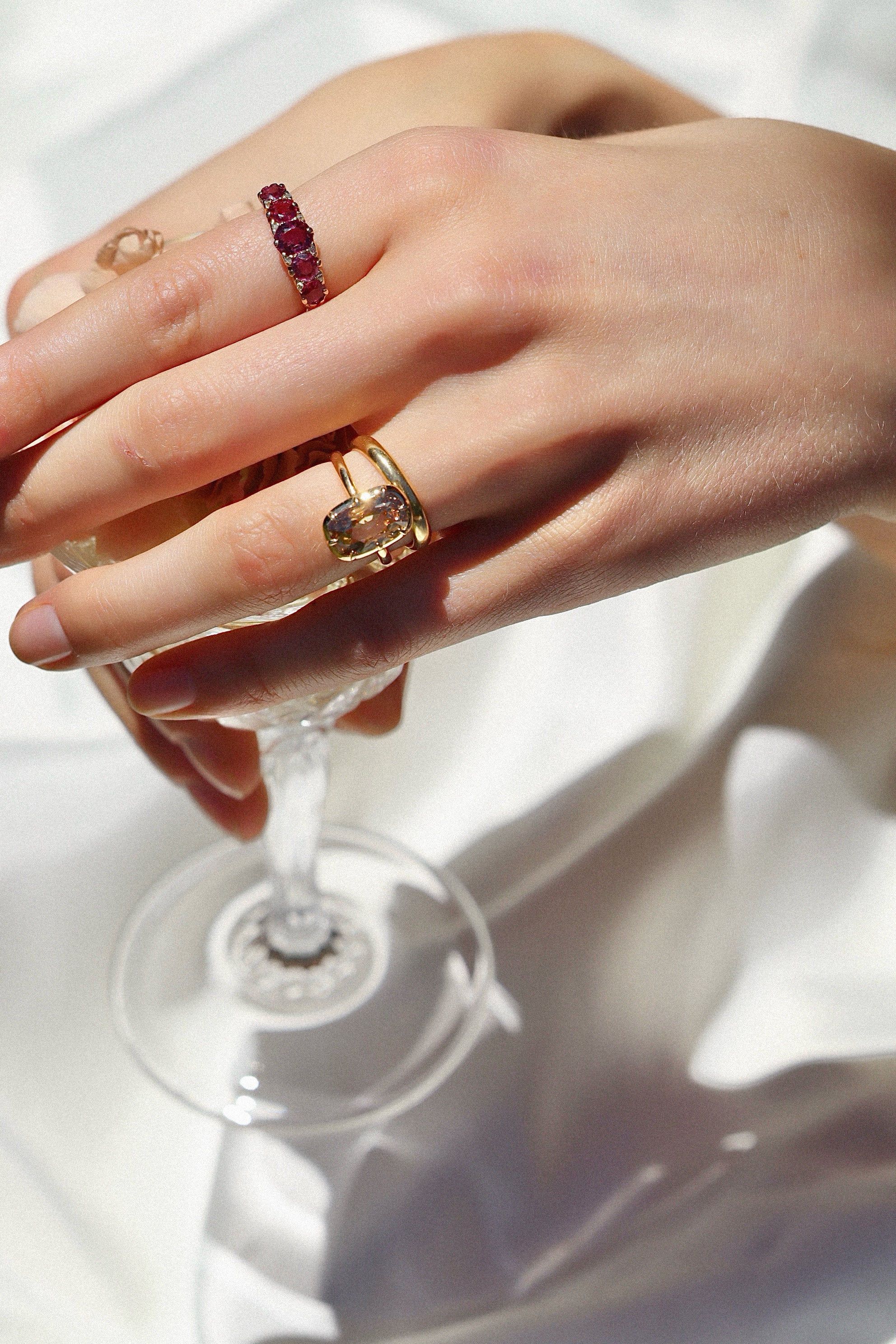 Cocktail diamond Rings