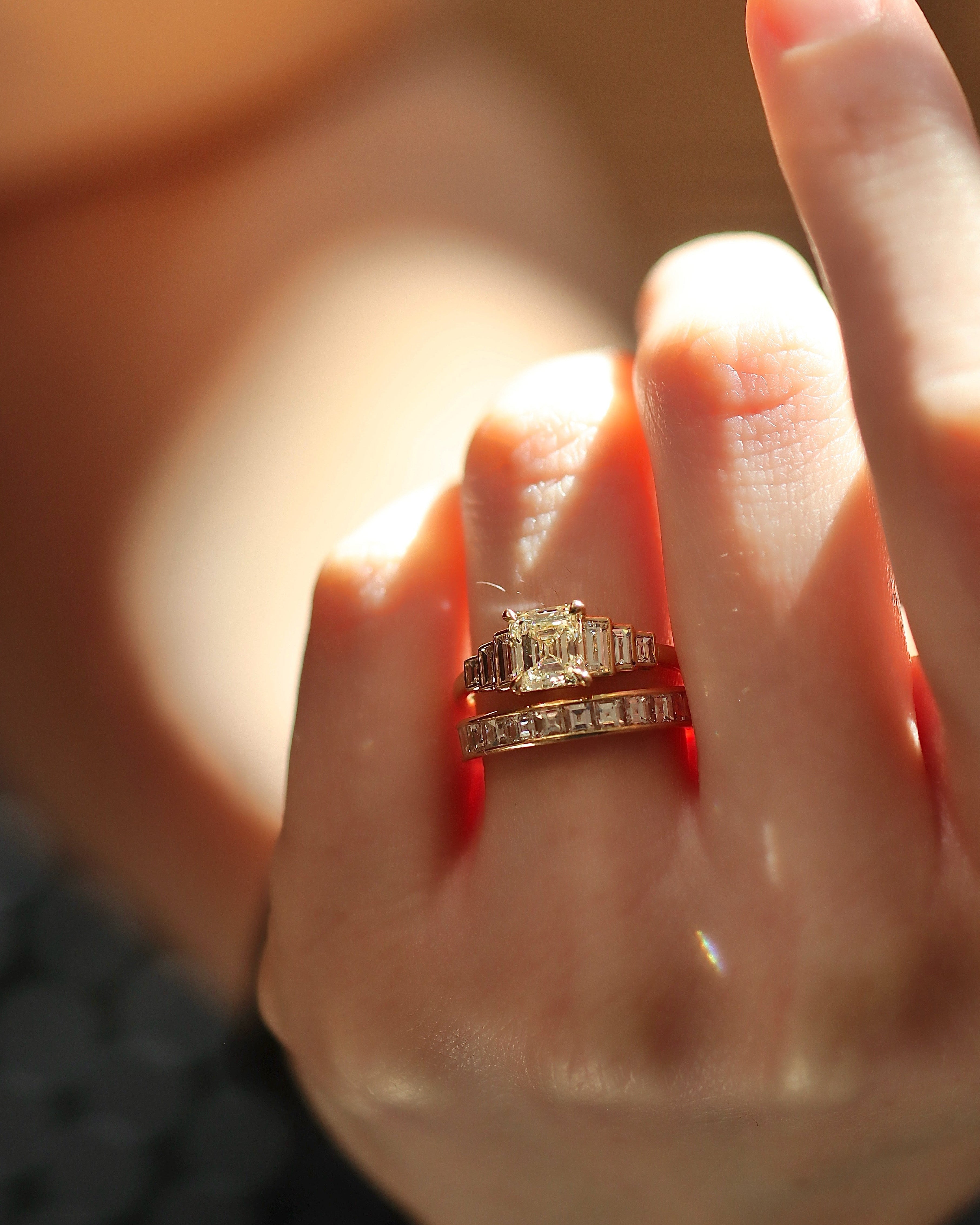 one-of-a-kind vintage Ringss by Andria Barbone 